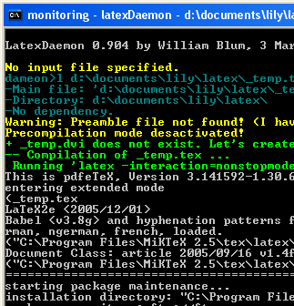 LatexDaemon Screenshot